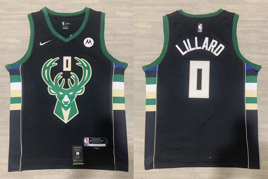 Milwaukee Bucks Damian Lillard #0