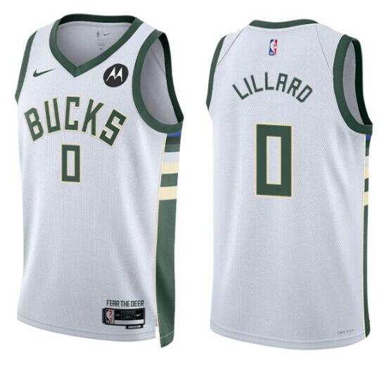 Milwaukee Bucks Damian Lillard #0