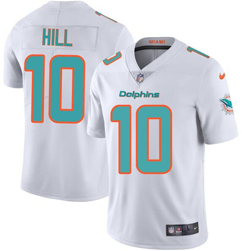 Nike Dolphins #10 Tyreek Hill Aqua Vapor F.U.S.E. or White Limited Jersey