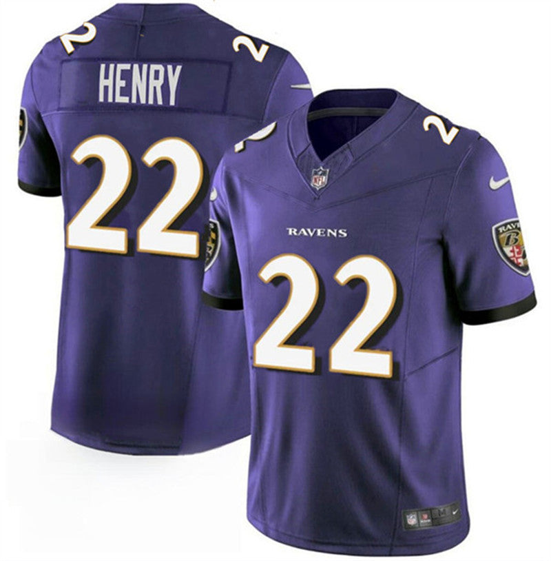 Nike Ravens #22 Derrick Henry Vapor Untouchable Limited Jersey ...