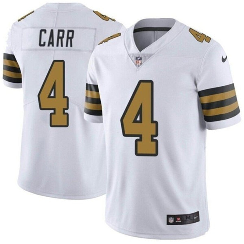 Nike Saints #4 Derek Carr Black Vapor Untouchable Limited Jersey