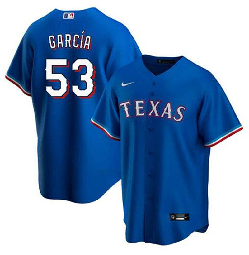 Rangers #53 Adolis Garcia Nike Jersey