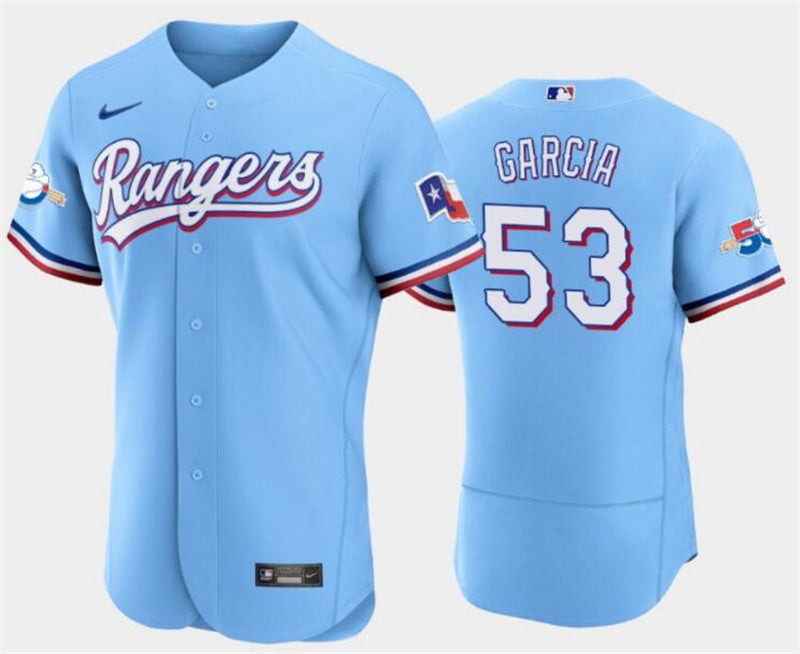 Rangers #53 Adolis Garcia Nike Jersey