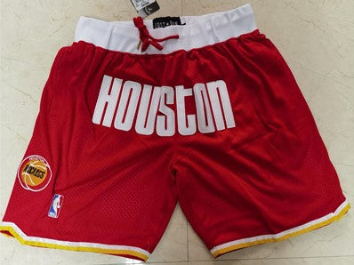 Rockets Red Just Don Swingman Shorts