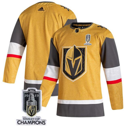 Vegas Golden Knights Blank 2023 Stanley Cup Champions Adidas Jersey