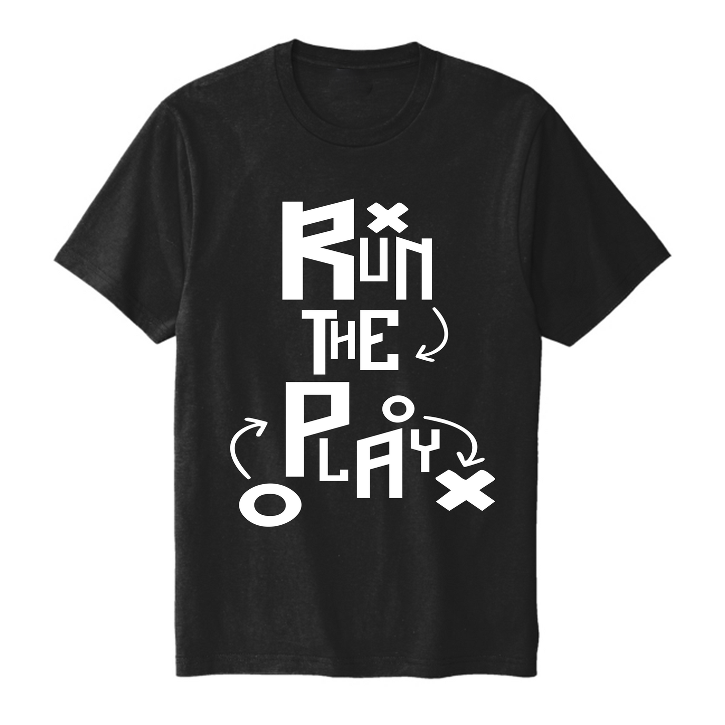 Run The Play - The Playbook Shop Signature Tee