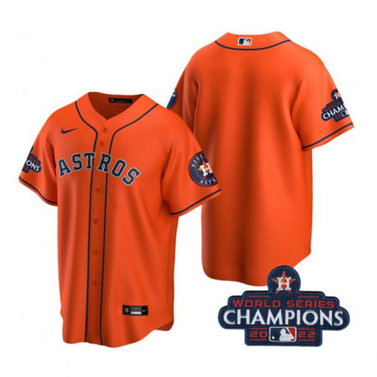 Astros Blank 2022 World Series Champions Cool Base Jersey