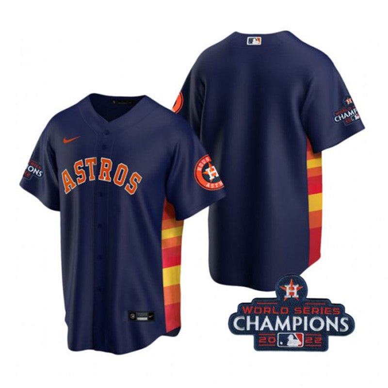 Astros Blank 2022 World Series Champions Cool Base Jersey