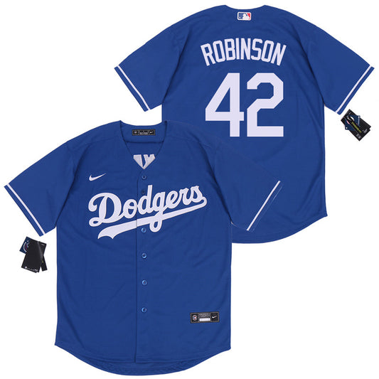 Dodgers #42 Jackie Robinson Royal 2020 Nike Cool Base Jersey