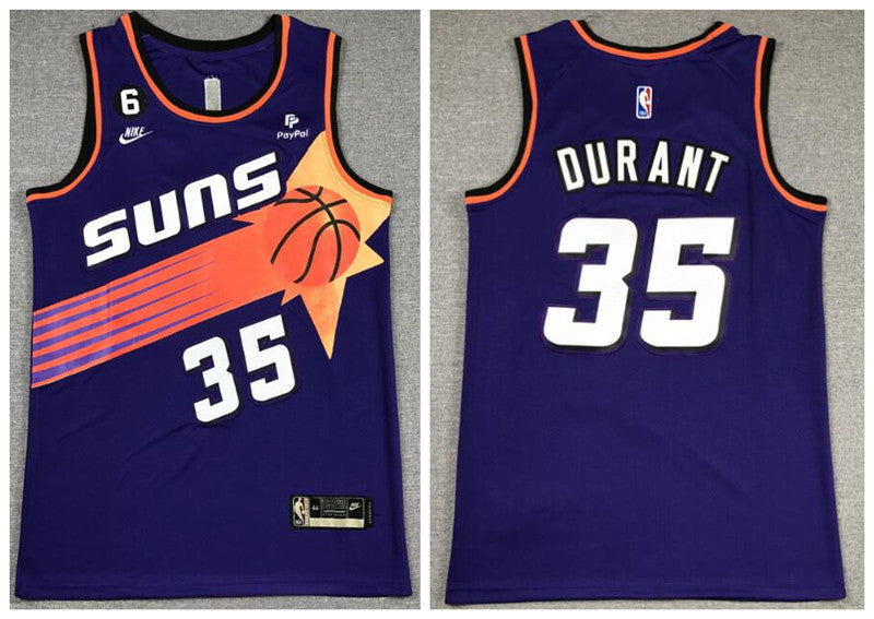 Suns #35 Kevin Durant Black Nike City Edition Swingman Jersey